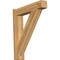 Ekena Millwork Traditional Block Rough Sawn Outlooker, Western Red Cedar, 6"W x 26"D x 30"H OUT06X26X30TRA05RWR - alternate 1